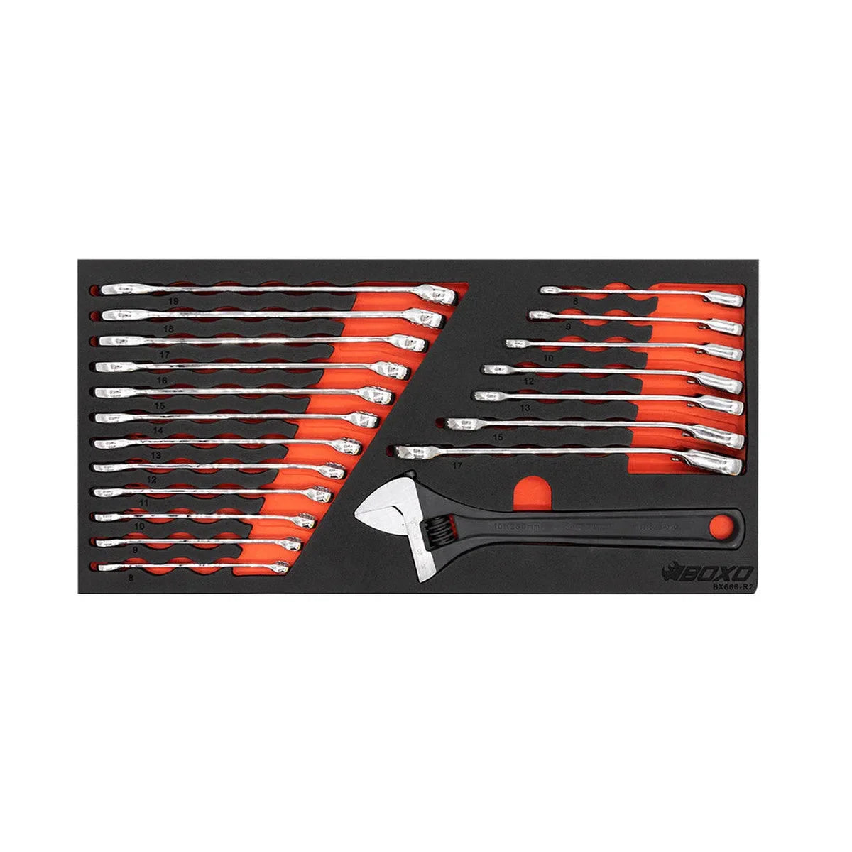 KartBox | 69-Piece Metric Karting 3-Drawer Hand Carry Tool Box - Black, Red