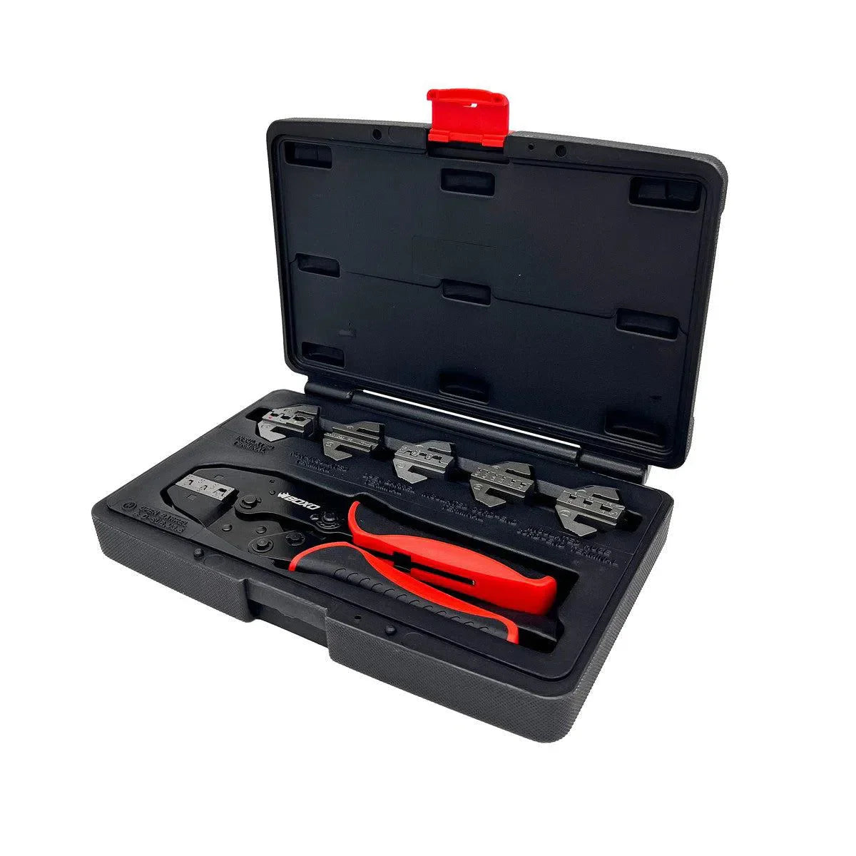 7-Piece Interchangeable Head Wire Crimper Kit