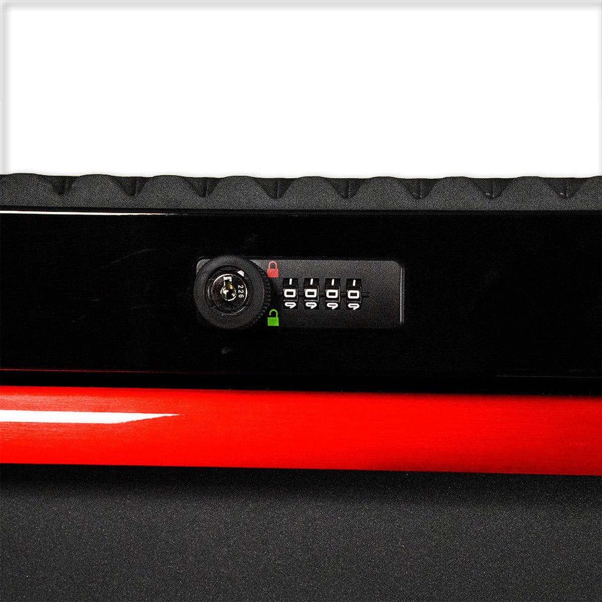 Pro Series | 45" 11-Drawer Bottom Roll Tool Cabinet | Gloss Black / Red Trim