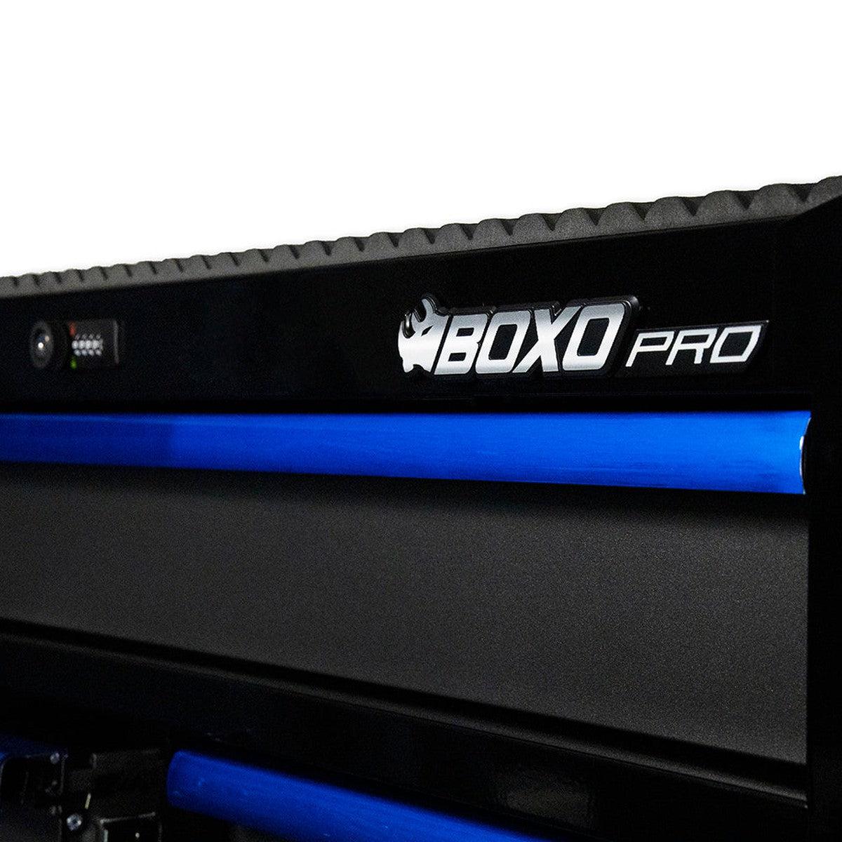 Pro Series | 45" 11-Drawer Rolling Tool Box - White, Blue, Empty Tool Box