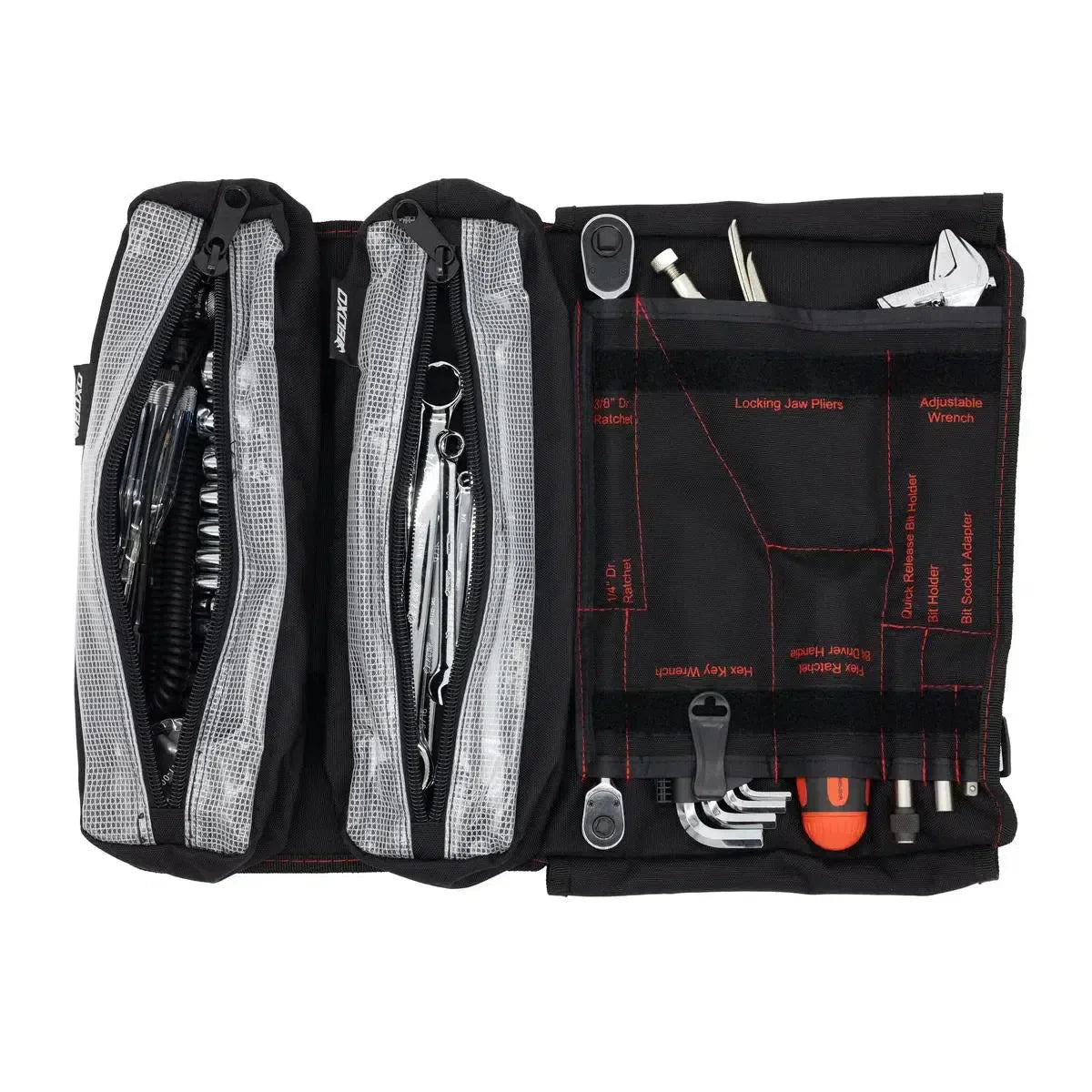 Motorcycle Roll | 48-Piece Motorcycle Tool Kit