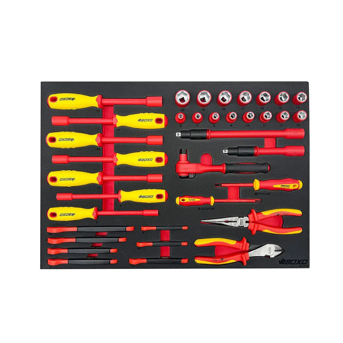 36-Piece Insulated Electrical Tool Set