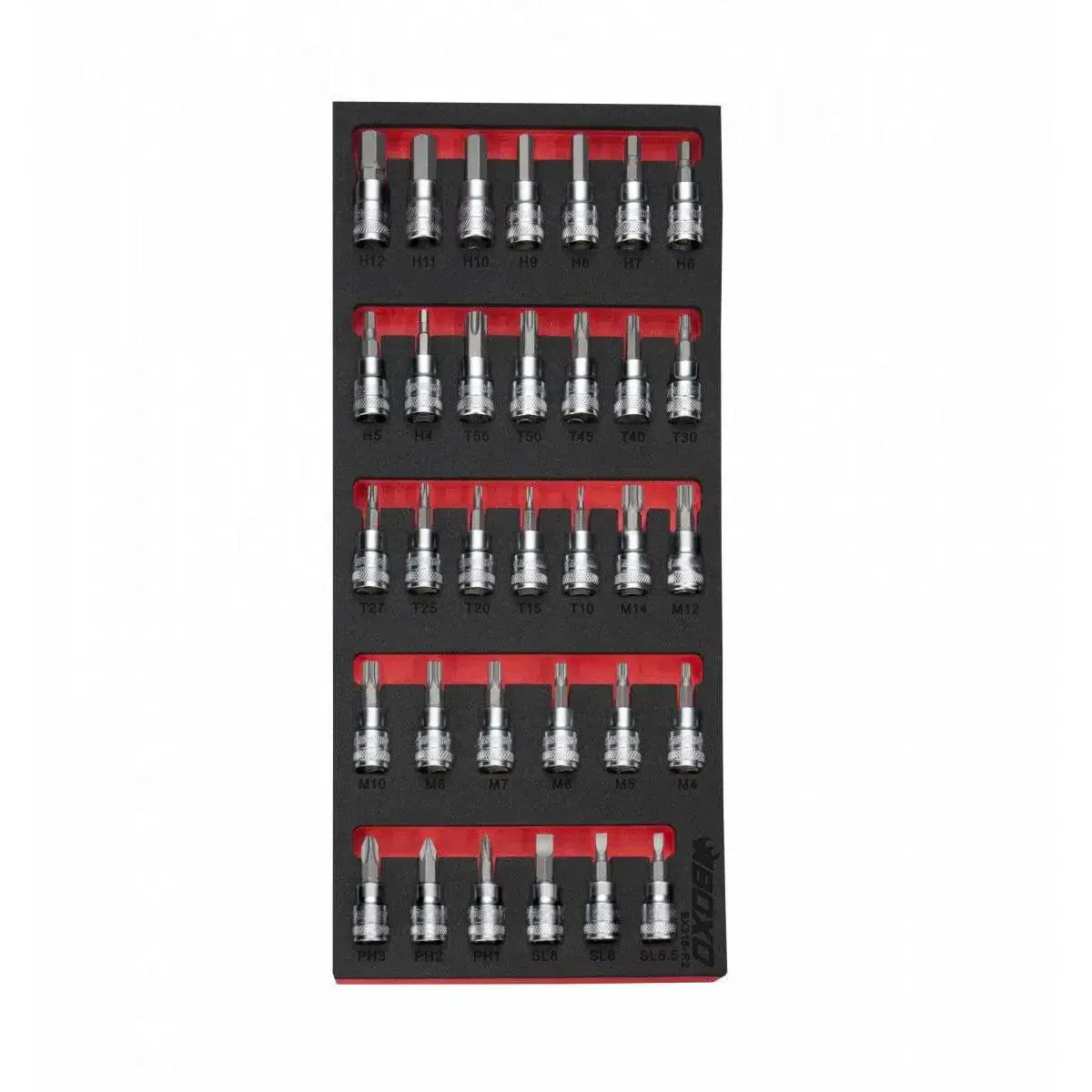 33-Piece 3/8" Drive Master Bit Socket Set | 1/3rd EVA Foam