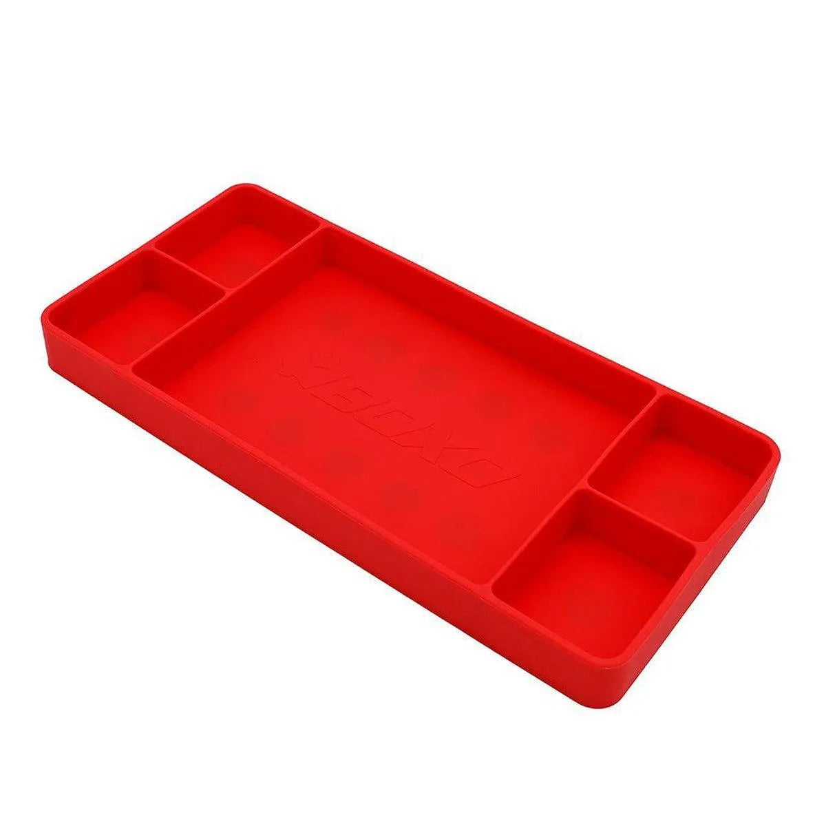 Red Magnetic Flexible Silicon Tool Tray