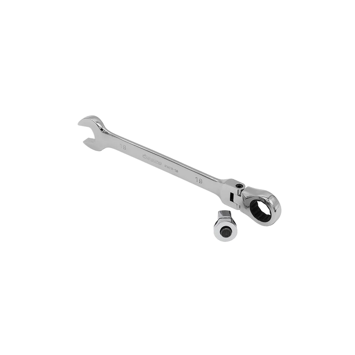 15-Piece Metric Flex Head Ratcheting Wrench Set
