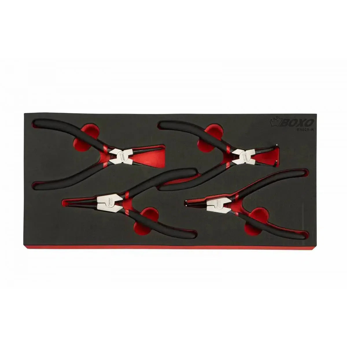 4-Piece Circlip Plier Set | 1/3rd EVA Foam