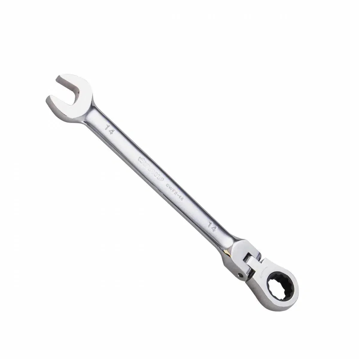 9/16" SAE Combination Ratcheting Wrench with Flex Head