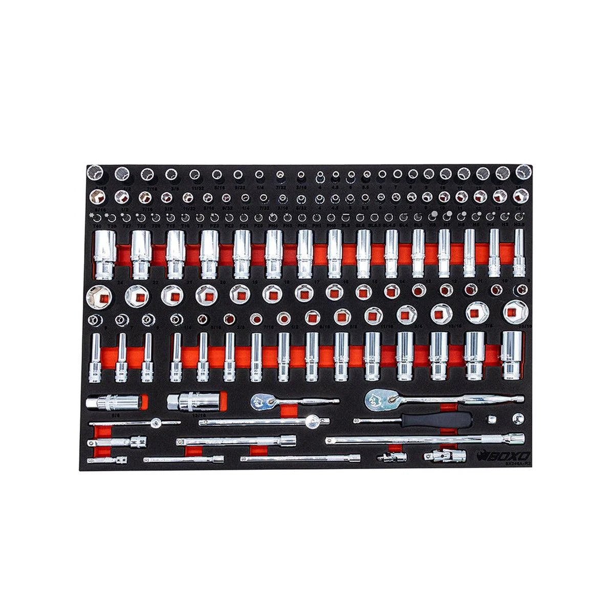 Ultimate Master Tool Set | 379-Piece Metric and SAE EVA Foam Tool Set