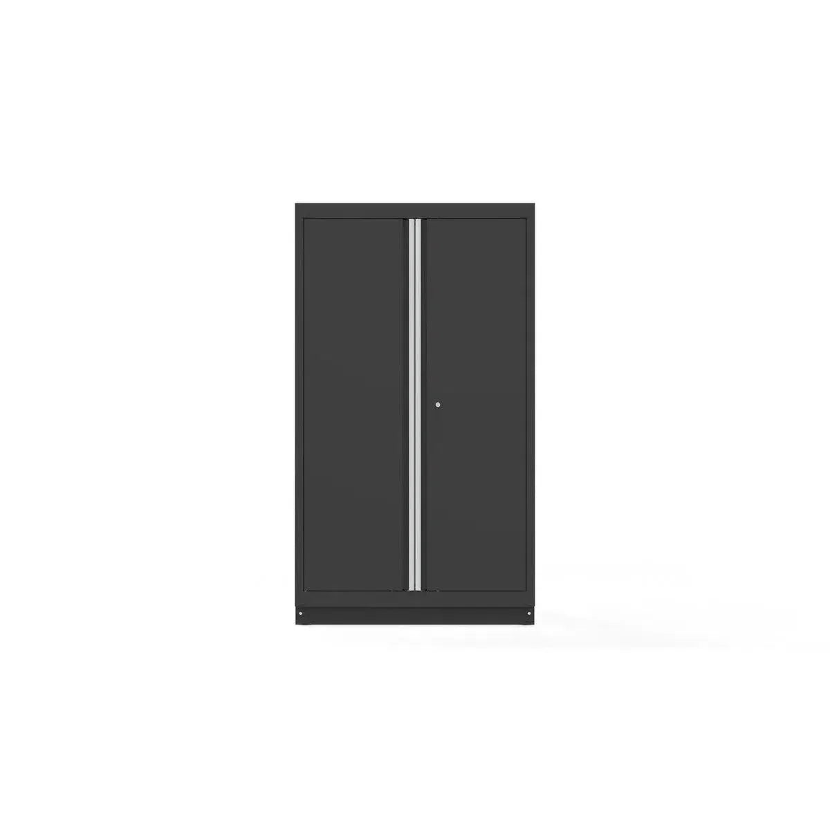 OSM Series | 44" x 78" Double-Door Cabinet with Aluminum Handle | Dark Grey