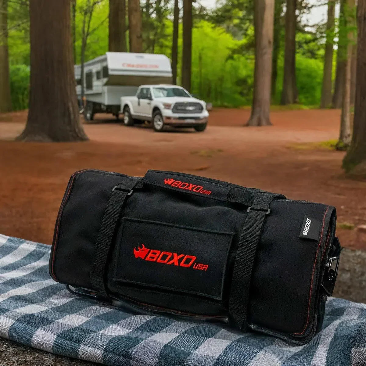 Combo Tool Roll | 82-Piece Metric and SAE Tool Roll and Dry Bag