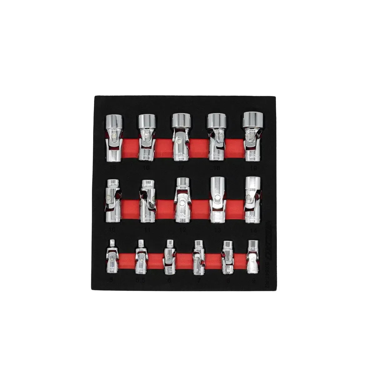 16-piece ¼” Drive & ⅜” Drive 6-point Universal Socket Set