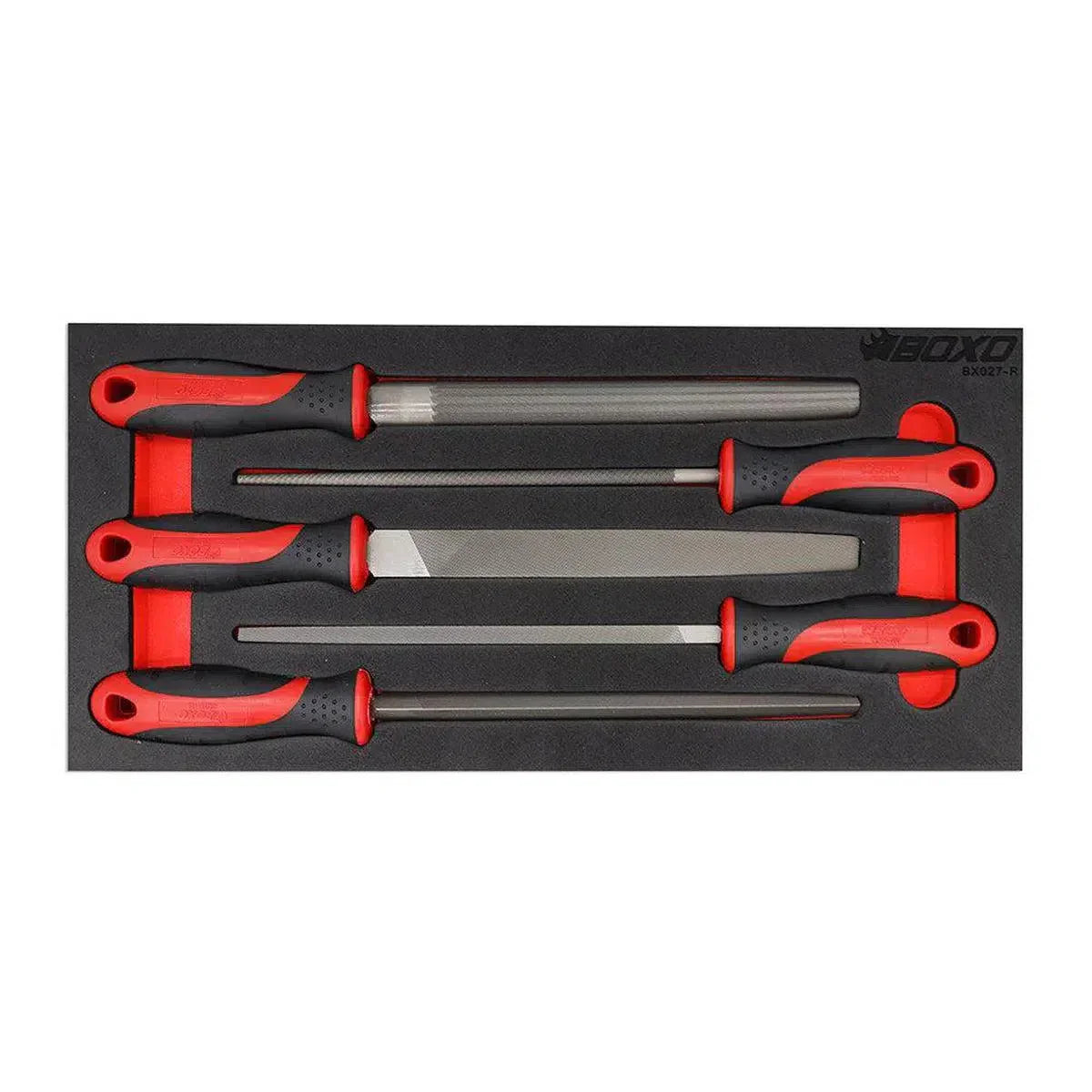 5-Piece Steel File Set | 1/3rd EVA Foam