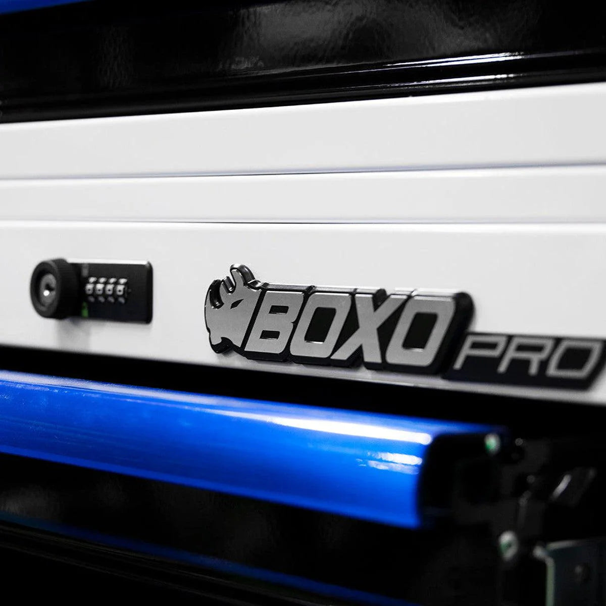 Pro Series | 26" 6-Drawer Rolling Tool Box - Black, Blue, Empty Tool Box