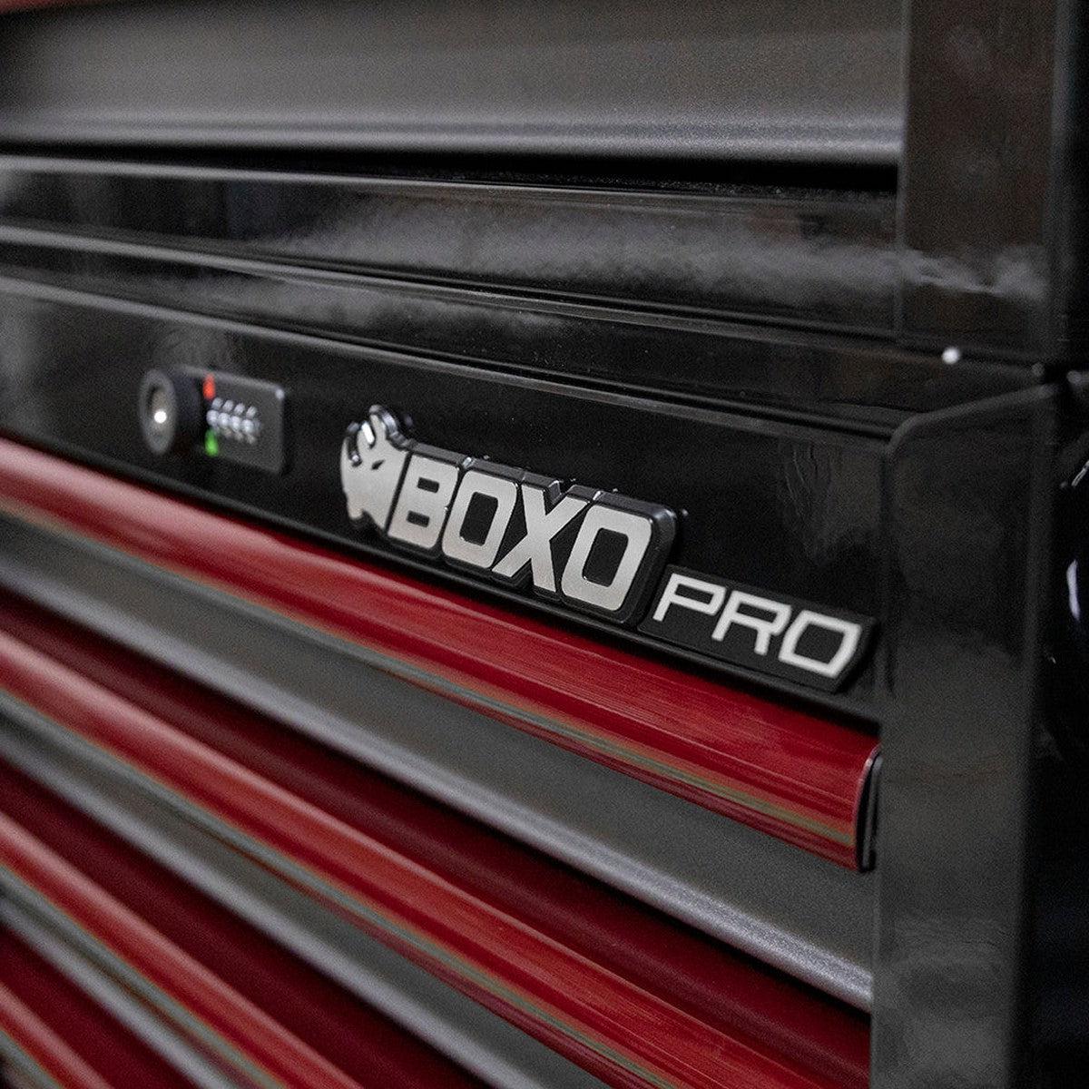 Pro Series | 26" 6-Drawer Rolling Tool Box - Black, Blue, Empty Tool Box