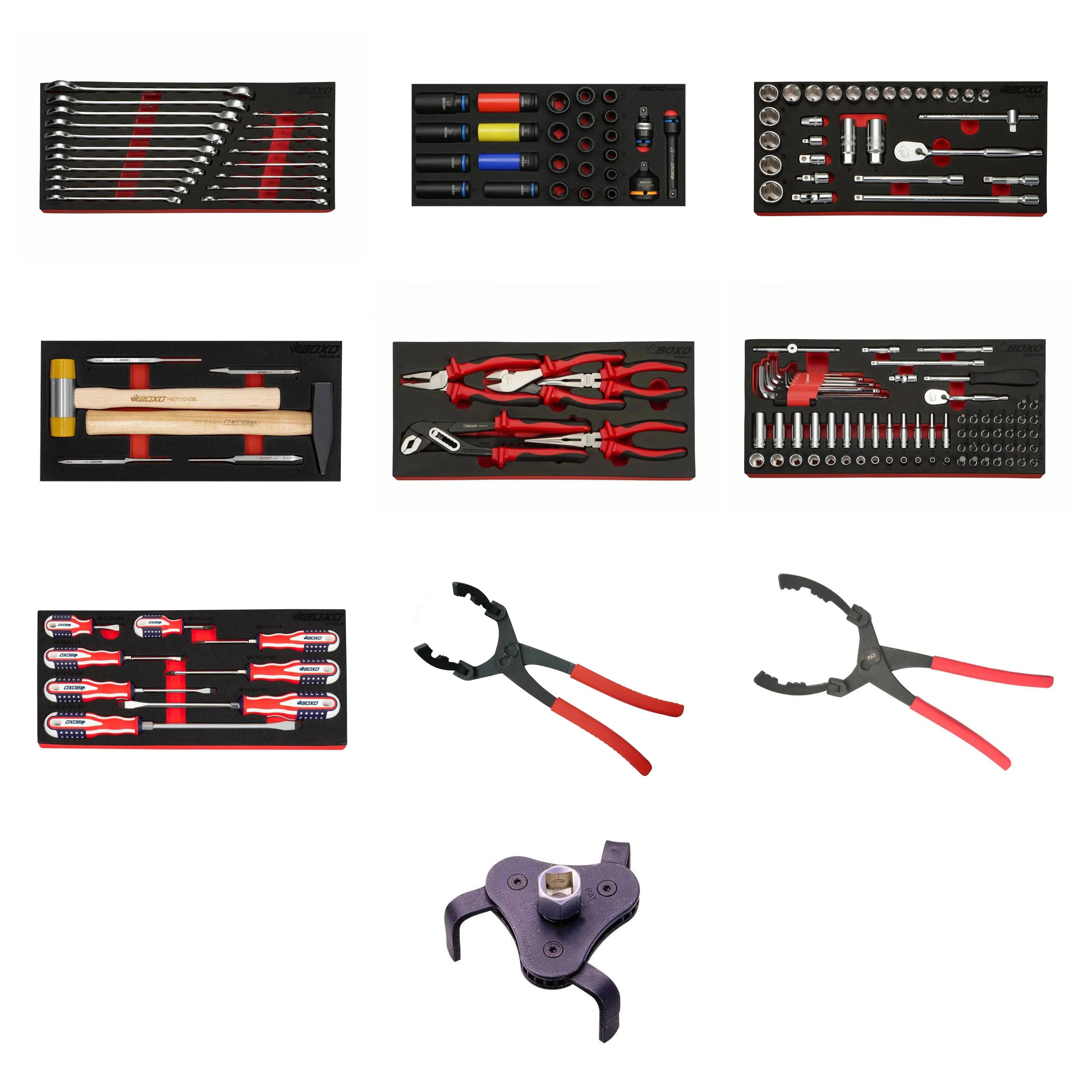 Quick Service Automotive Tool Set | 169-Piece Metric Tool Set