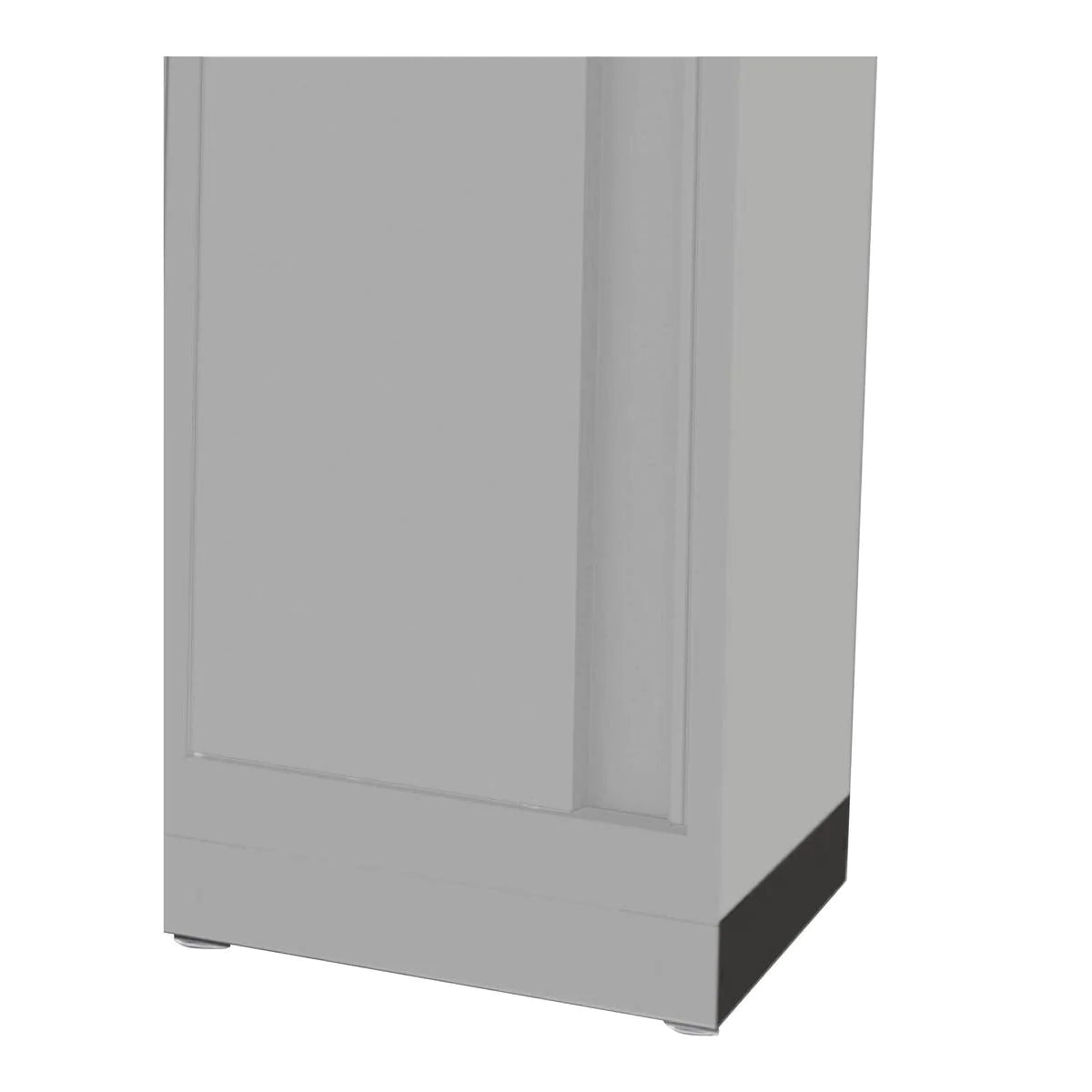 Bottom Side Panel for Wall Cabinet, Dark Grey 19-11/16" D