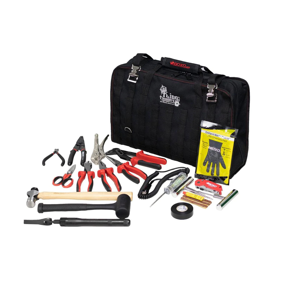 KOH Off-Road Roll | 108-Piece Off-Road Tool Bag and SAE Tool Roll