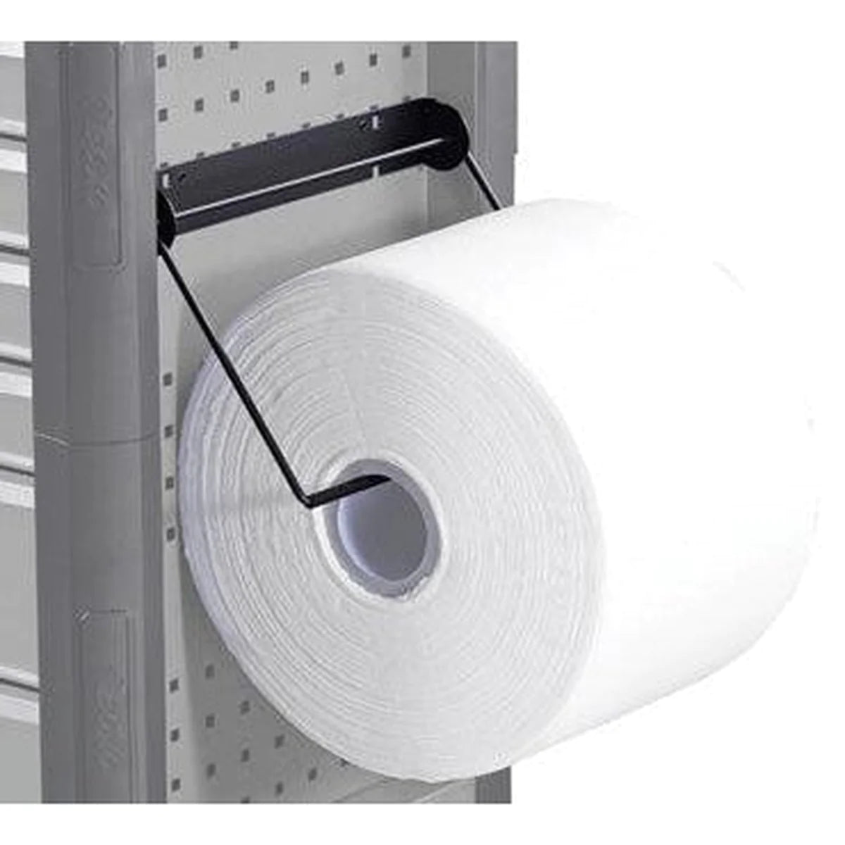 Paper Roll Holder, Fits Perforated Wall