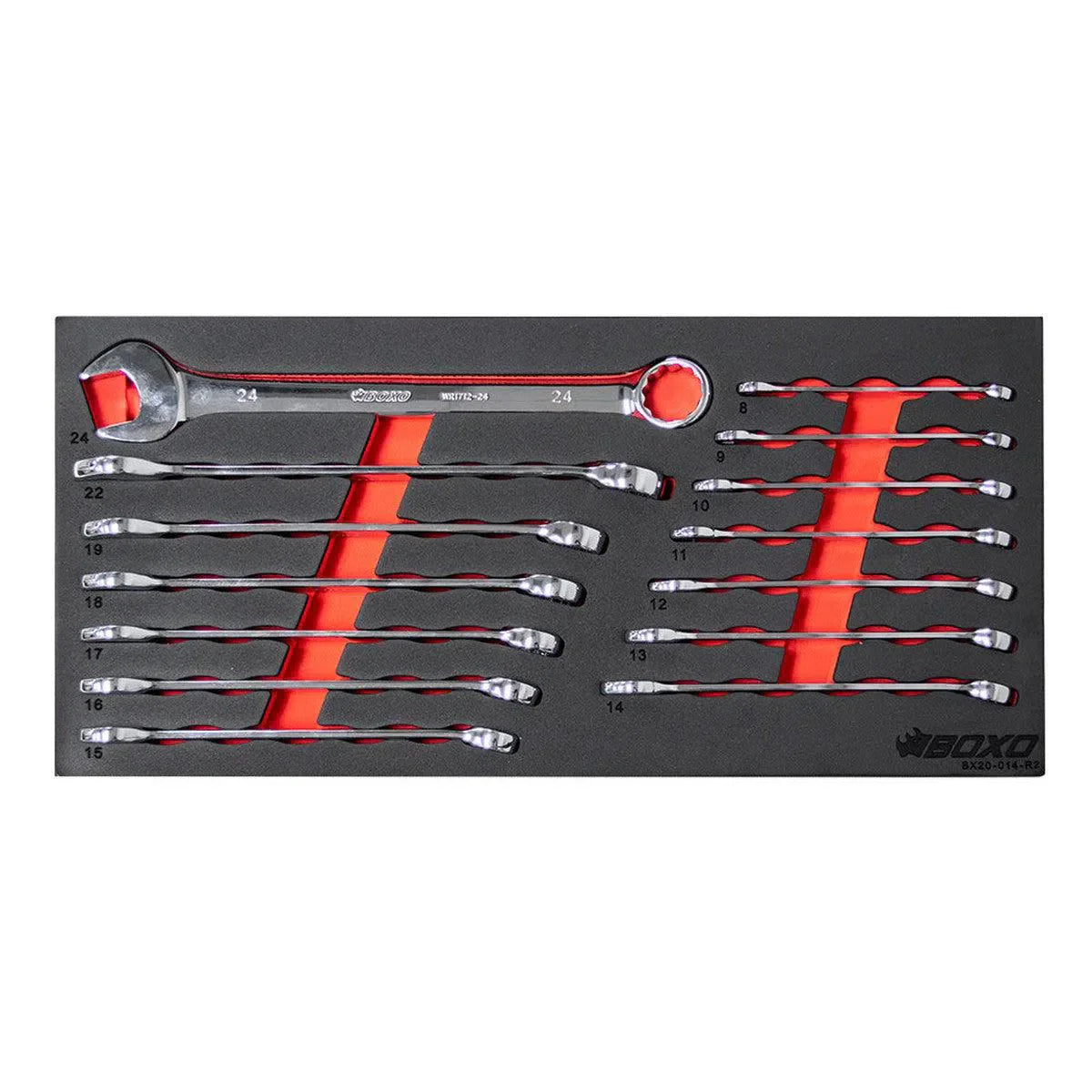 133-Piece, 6 and 12-Point, Metric Tool Set for 3-Drawer Hand Carry Box